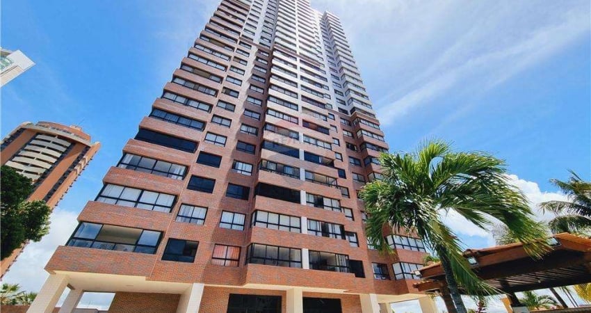 Belo apt. mobiliado no Ed. Studio da Praia em Ponta Negra, com 2 suítes