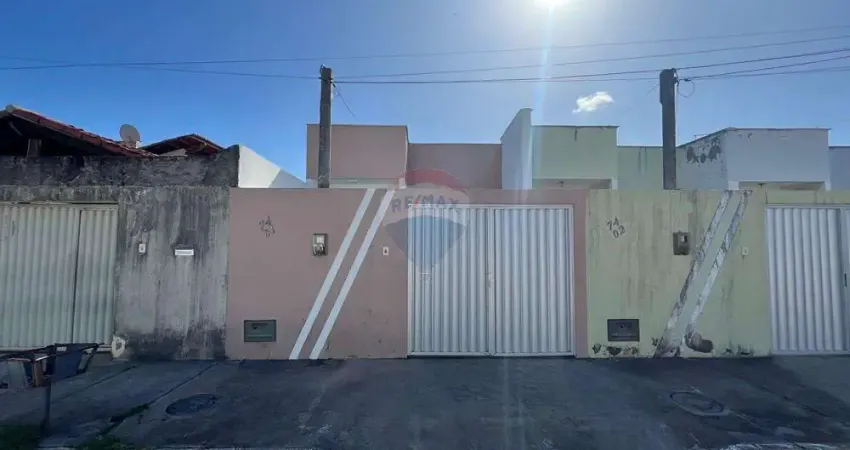 Casa Térrea com 2 Quartos e 2 Banheiros à VENDA – Alameda dos Jardins, Nova Esperança – Parnamirim/RN