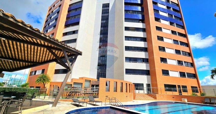 Lindo Apart. em Capim Macio no Cond. Oásis c/ 240 m², 4 suítes e 3 vagas de garagem