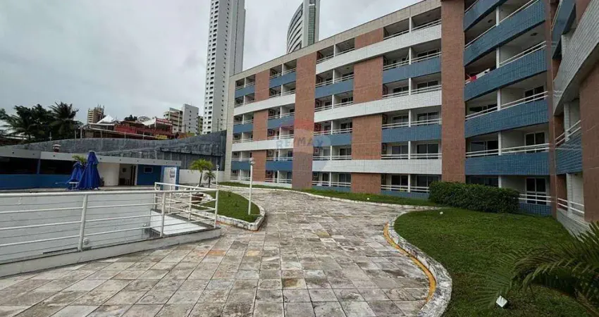 Flat à venda no condomínio terrazo ponta negra – vista deslumbrante para o mar e o morro do careca!