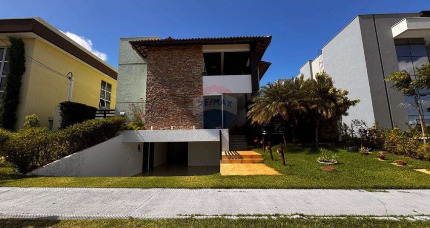 Alto padrão, conforto e sustentabilidade em um só lugar: casa à venda no condomínio Alphaville Pium.