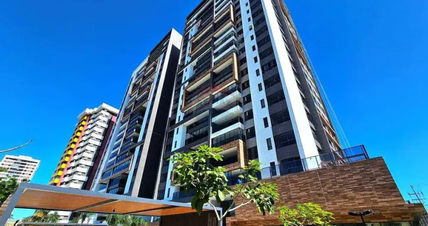 Apart. no cond. duo capim macio c/ 137 m², 3 suítes, andar alto, linda vista