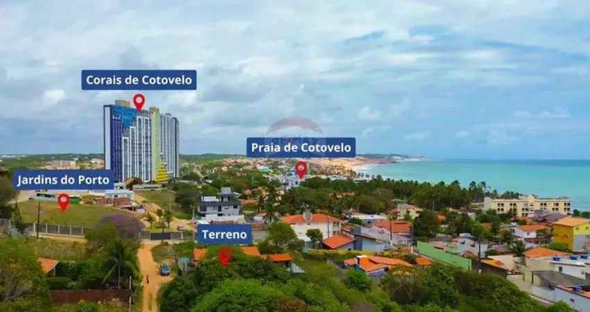 Oportunidade!!!! Terreno ao lado do Porto Cotovelo: 1200m² c/ vista para o mar! Escriturado!!!
