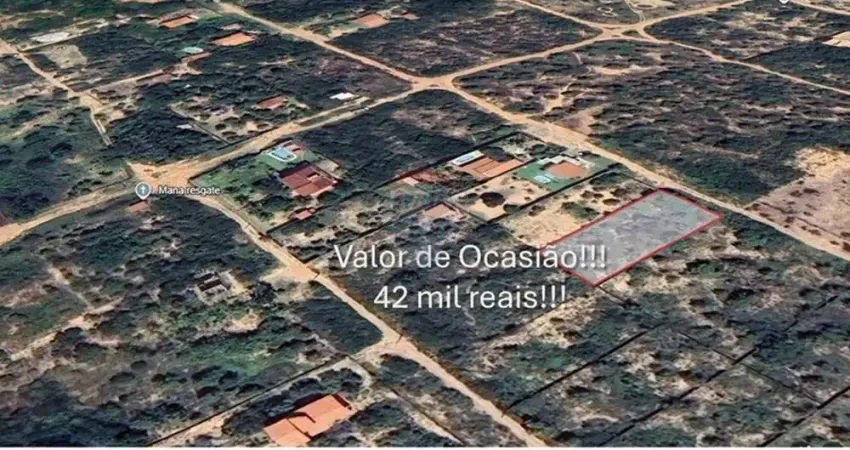 Terreno em Paraíso de Pium I, Nísia Floresta! Escriturado e pronto para financiar!