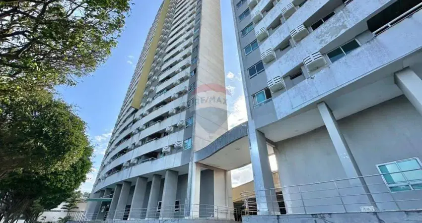 Apartamento mobiliado para locação no edifício verano ponta negra