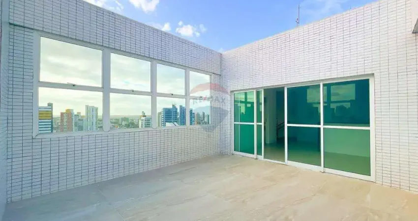 Cobertura duplex 166,61 m² – 3 suítes – 3 vagas – 11º andar – tirol, natal