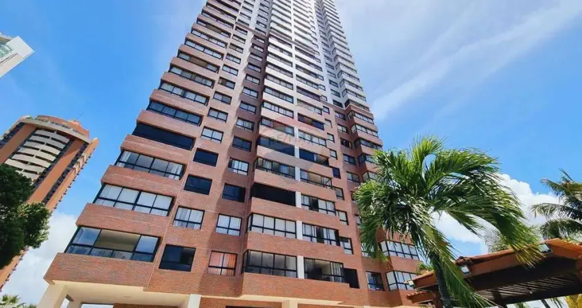 Lindo apt. mobiliado no ed. studio da praia em ponta negra com vista mar