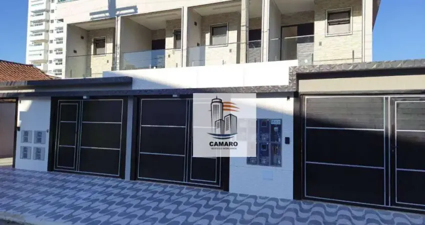 Sobrado com 2 dormitórios à venda, 104 m² por R$ 460.000,00 - Caiçara - Praia Grande/SP