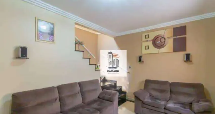 Casa 3 dormitórios à venda, 112 m² por R$ 809.000 - Mauá - São Caetano do Sul/SP