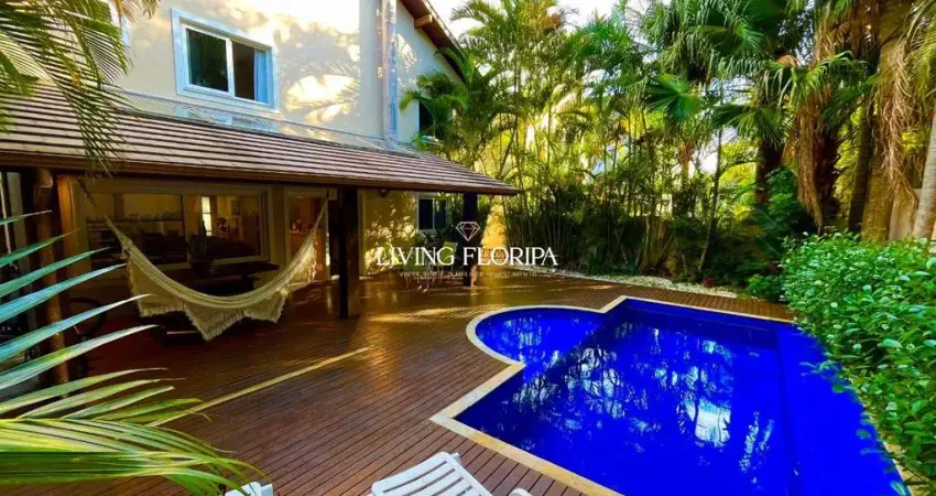 Casa em condomínio fechado com 6 quartos à venda na Rodovia Jornalista Manoel de Menezes, 2057, Barra da Lagoa, Florianópolis