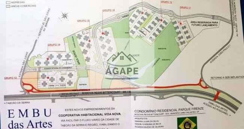 Oportunidade Apto Grupo 12 - Faltam 79 parc  -Embu das Artes