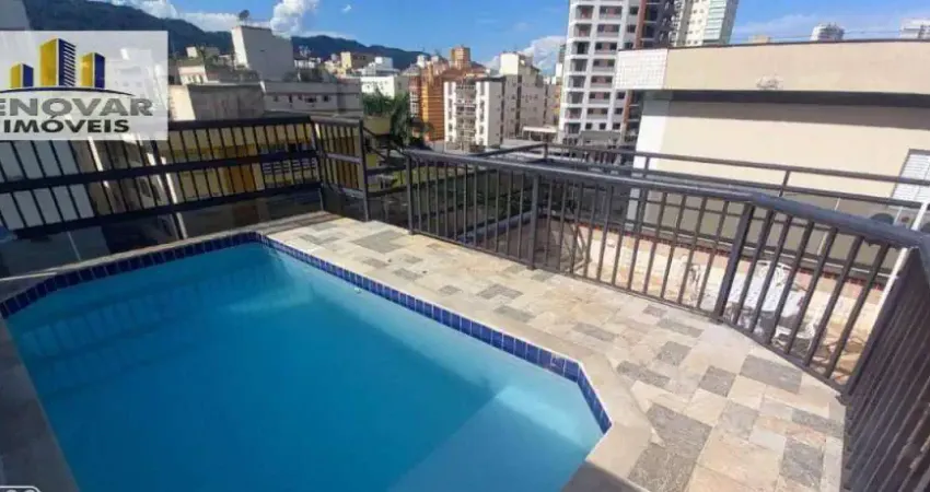 Cobertura com 3 dormitórios à venda, 220 m² por R$ 850.000,00 - Enseada - Guarujá/SP