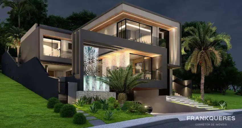 Sobrado com 4 suítes à venda, 590 m² por R$ 6.200.000 - Urbanova - São José dos Campos/SP