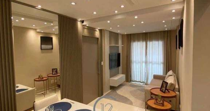 Apartamento novo com 2 dormitórios à venda, 52 m² por R$ 410.000 - Jardim Satélite - São José dos Campos/SP