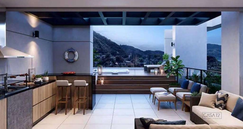 Cobertura com 3 dormitórios à venda, 153 m² por R$ 2.400.000,00 - Enseada - Ubatuba/SP