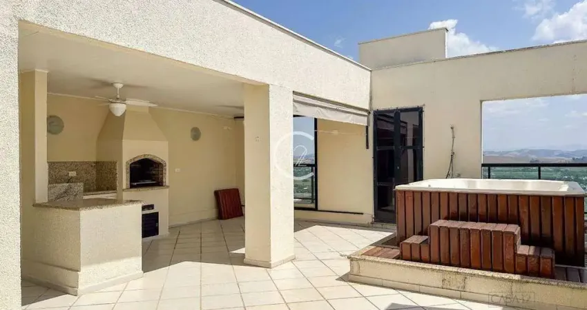 Cobertura com 4 dormitórios à venda, 242 m² por r$ 2.400.000,00 - jardim esplanada - são josé dos campos/sp