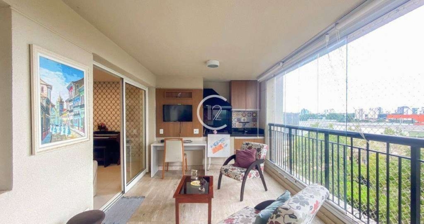 Apartamento com 3 dormitórios, sendo 1 suíte, à venda, 143 m² por R$ 1.750.000 - Jardim Aquarius - São José dos Campos/SP
