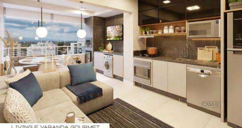 Apartamento com 1 dormitório à venda, 50 m² por R$ 698.000,00 - Jardim das Colinas - São José dos Campos/SP