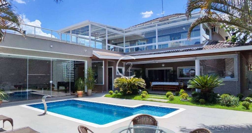 Sobrado com 5 dormitórios à venda, 400 m² por R$ 4.190.000,00 - Condomínio Reserva do Paratehy - São José dos Campos/SP