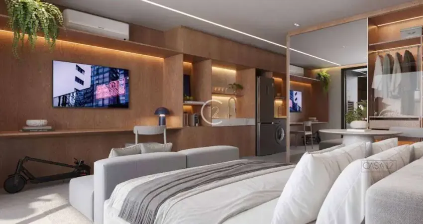 Lançamento - apartamento com 1 dormitório à venda, 38 m² por r$ 383.000 - centro - são josé dos campos/sp