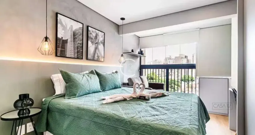 Apartamento com 1 dormitório à venda, 26 m² por r$ 500.000,00 - barra funda - são paulo/sp