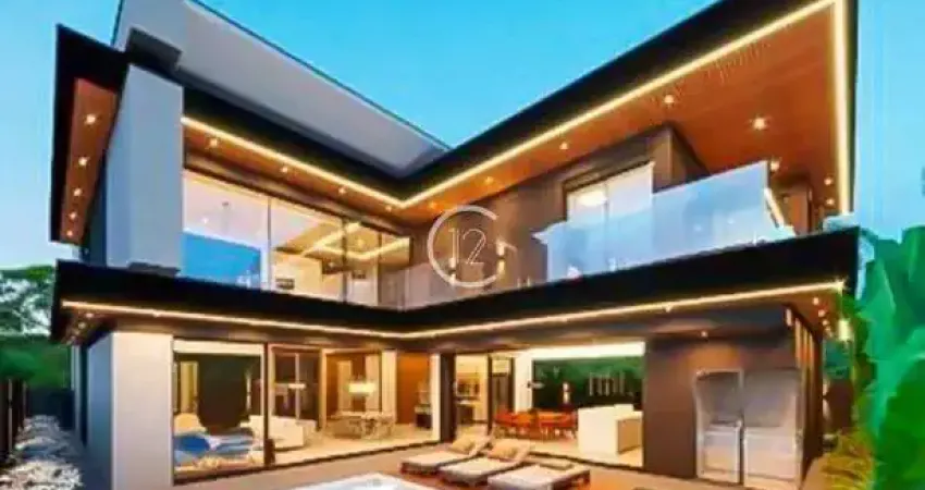 Sobrado novo com 4 suítes à venda, 486 m² por r$ 3.820.000 - urbanova - são josé dos campos/sp