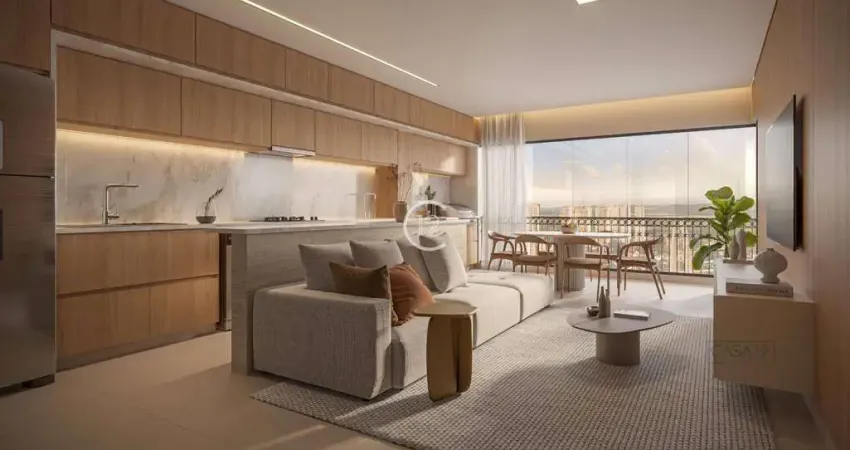 Lançamento harmonic com 2 suítes e andar alto à venda, 73 m² por r$ 905.000 - vila ema - são josé dos campos/sp