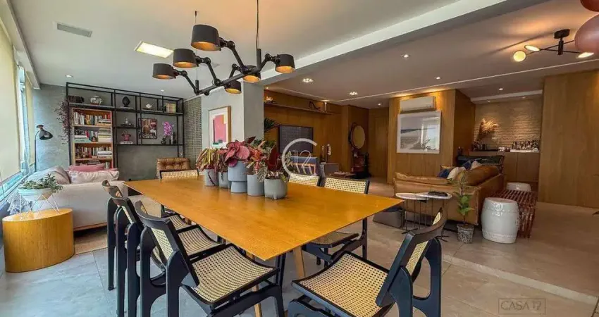 Apartamento reformado com 4 dormitórios à venda, 182 m² por r$ 2.650.000 - vila ema - são josé dos campos/sp