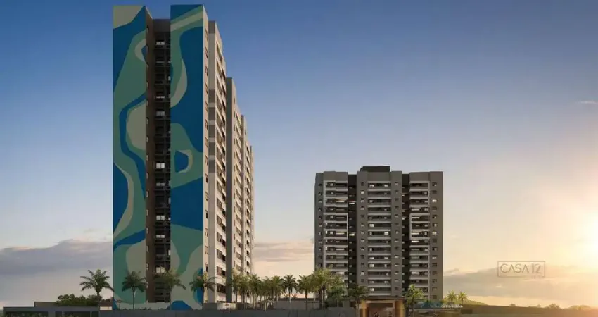 Lançamento art paisage com 2 dormitórios à venda, 56 m² por r$ 541.000 - santana - são josé dos campos/sp