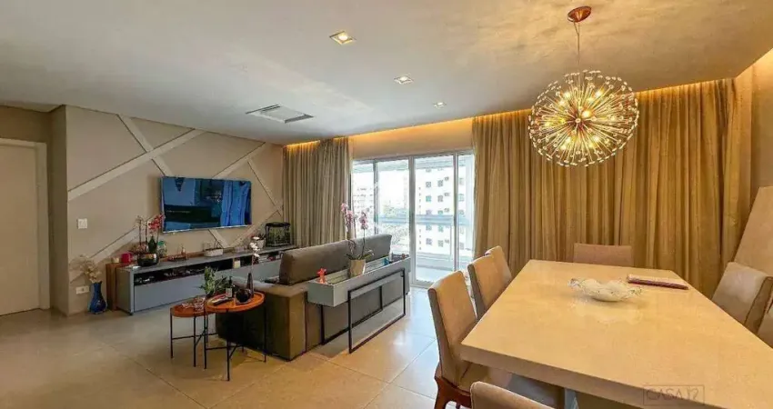 Apartamento com 4 dormitórios (2 suítes) à venda, 140 m² por r$ 1.800.000 - vila ema - são josé dos campos/sp