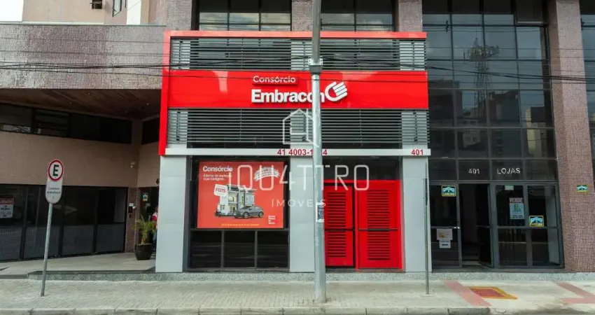 Loja à venda,77.26 m , centro, curitib área privativa de 55,95 m