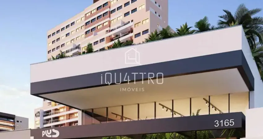 Studio pronto para morar ou investir no edifício plus no portão em curitiba