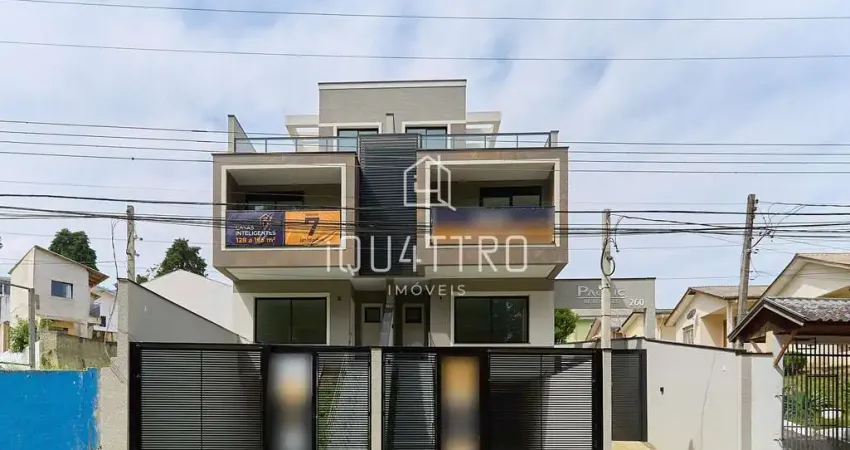 Sobrado à venda, em condomínio de 128m  bairro mercês, curitiba - pr