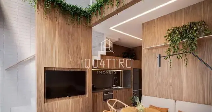 Loft à venda em condomínio clube com piscina, centro, são josé dos pinhais - pr