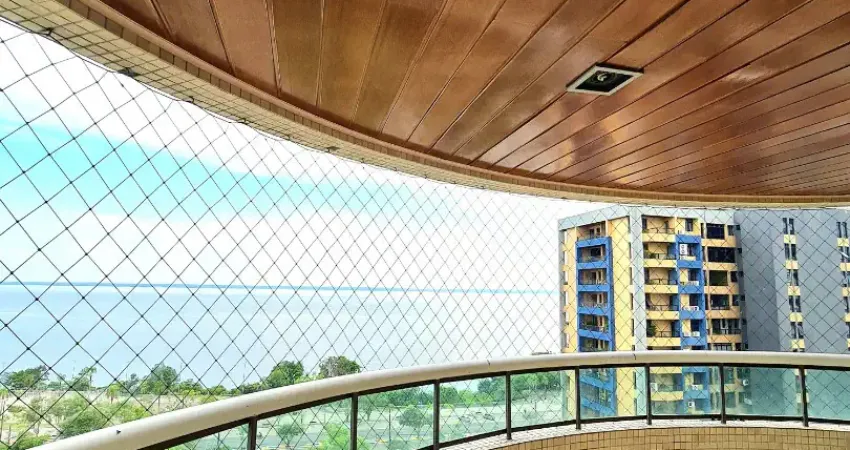 Lindo Apartamento Mobiliado na Ponta Negra, 4 Suítes e Ampla Varanda Com Vista Para o Rio!