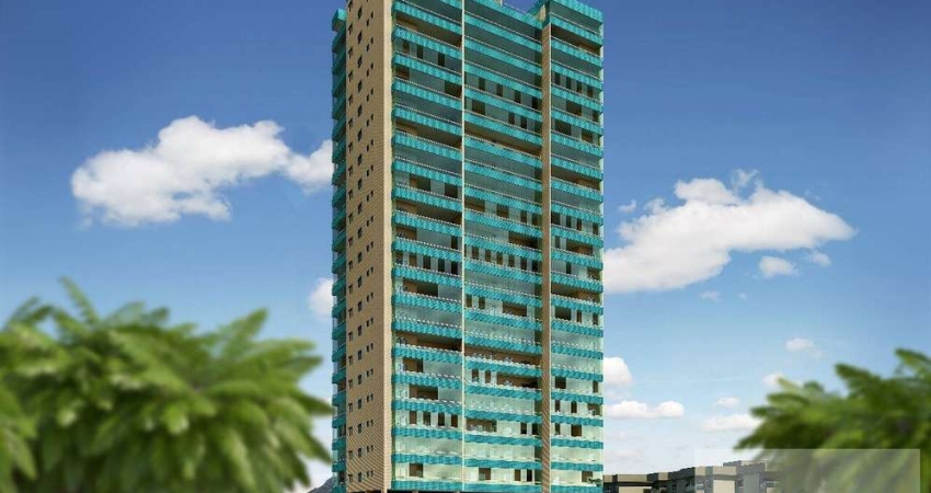 Apartamento 2 dormitórios  com Vista para o Mar no real