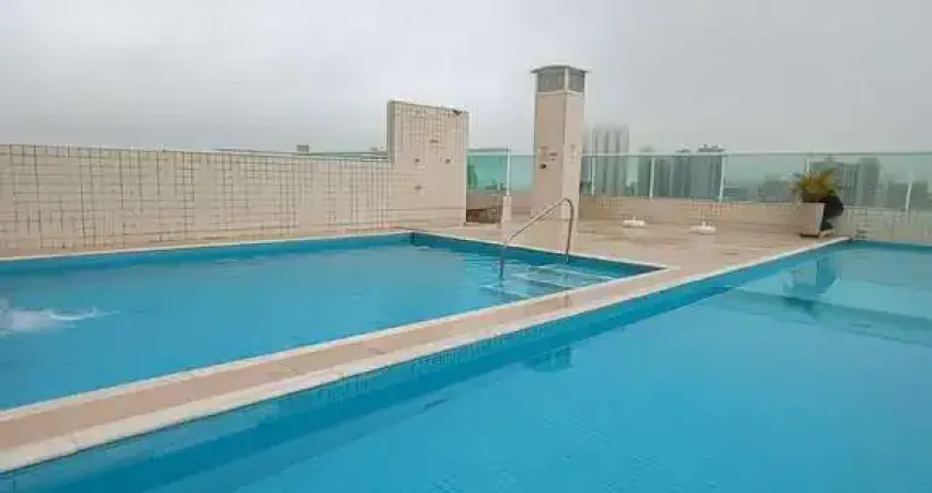 Apartamento 02 dormitórios suite sacada boqueirão - locação r$ 3.500