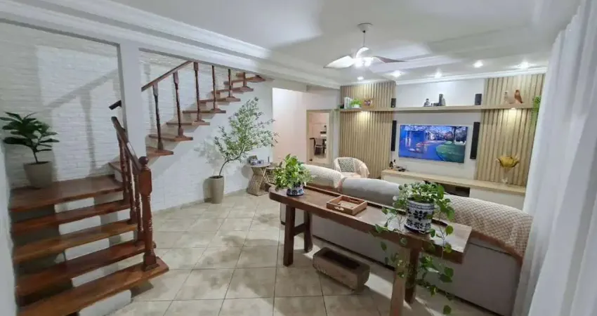 Sobrado amplo à venda na vila antártica – 2 suítes, edícula e churrasqueira