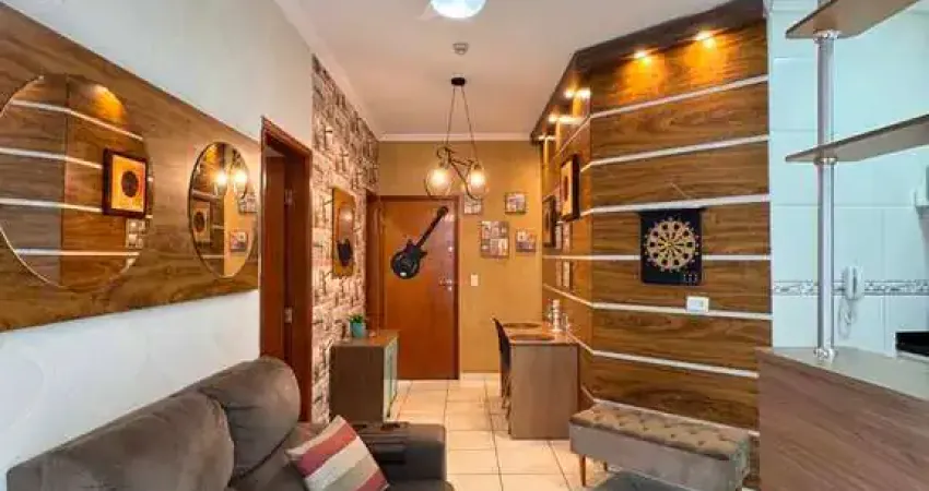 Alugo . apartamento 1 dormitório totalmento mobiliado . praia grande sp.