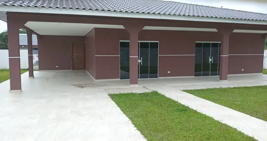 Casa com edícula localizada na estrada do galarda em campo largo/pr