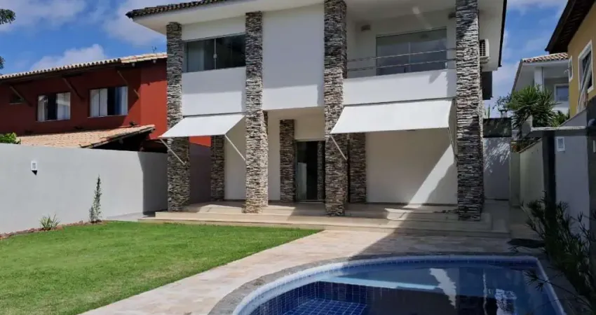 Casa em condomínio fechado com 4 quartos para alugar na Avenida Santos Dumont, Estrada do Coco, Lauro de Freitas