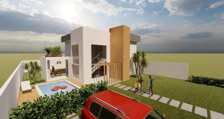 Casa em condomínio fechado com 4 quartos à venda na Rua Sucupira, Alphaville (Abrantes), Camaçari