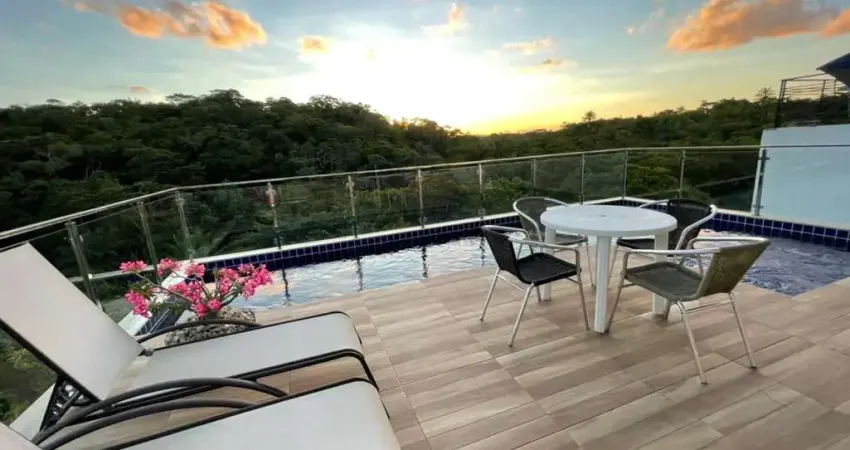 Casa em condomínio fechado com 4 quartos à venda no Alphaville (Abrantes), Camaçari 