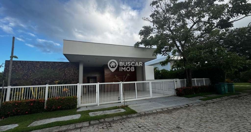 Casa em condomínio fechado com 4 quartos para alugar na Praia de Busca Vida, Camaçari 