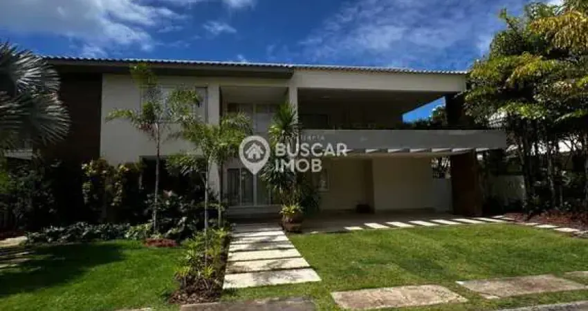 Casa em condomínio fechado com 5 quartos para alugar na Rodovia BA-099 - Estrada do Côco, Km 08 Condomínio Busca Vida, Abrantes, Camaçari