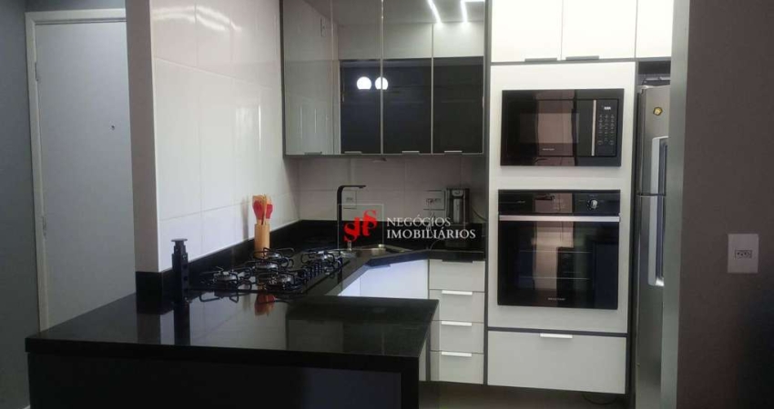 Apartamento com 2 dormitórios à venda, 55 m² por R$ 480.000,00 - Vila São Luiz (Valparaízo) - Barueri/SP