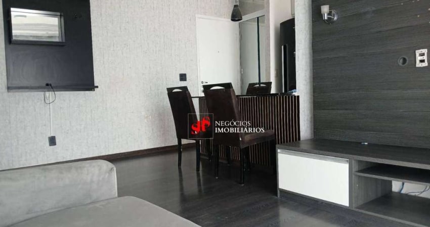 Apartamento com 2 dorm mobiliado para alugar, 72 m² por R$ 3.855/mês - Jardim Tupanci - Barueri/SP