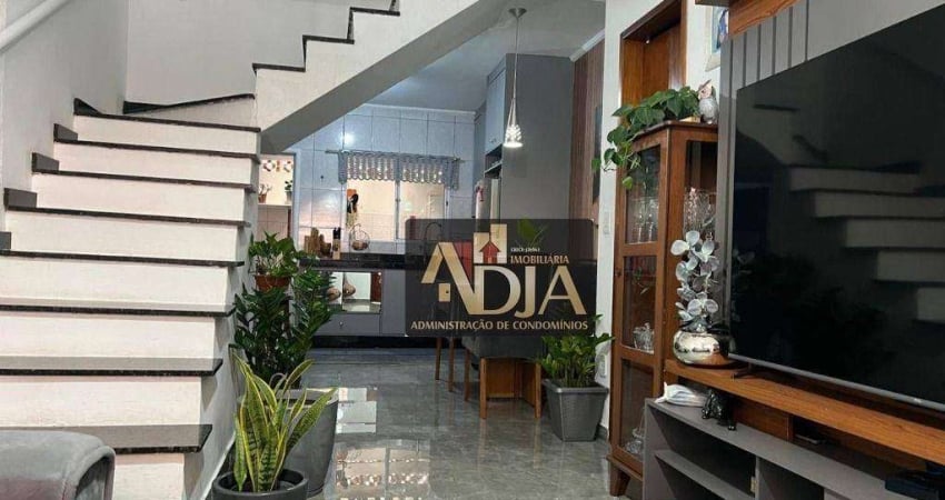 Casa com 2 dormitórios à venda, 78 m² por r$ 395.000,00 - vila bocaina - mauá/sp