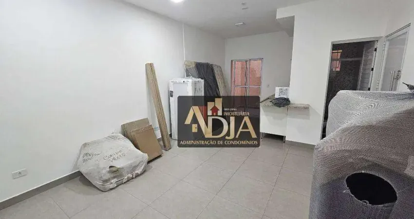 Studio com 1 dormitório para alugar, 27 m² por r$ 1.629/mês - vila bocaina - mauá/sp