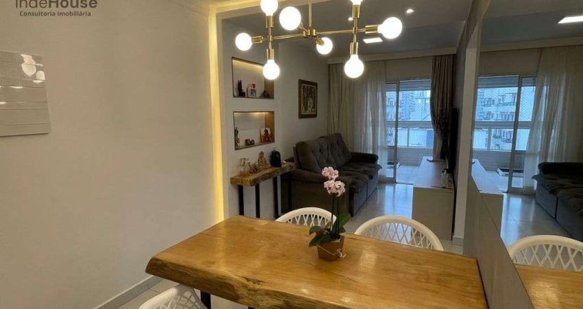 APARTAMENTO 2 DORMITÓRIOS COM SUÍTE | 69m² | R$ 620 MIL | CANTO DO FORTE – PG